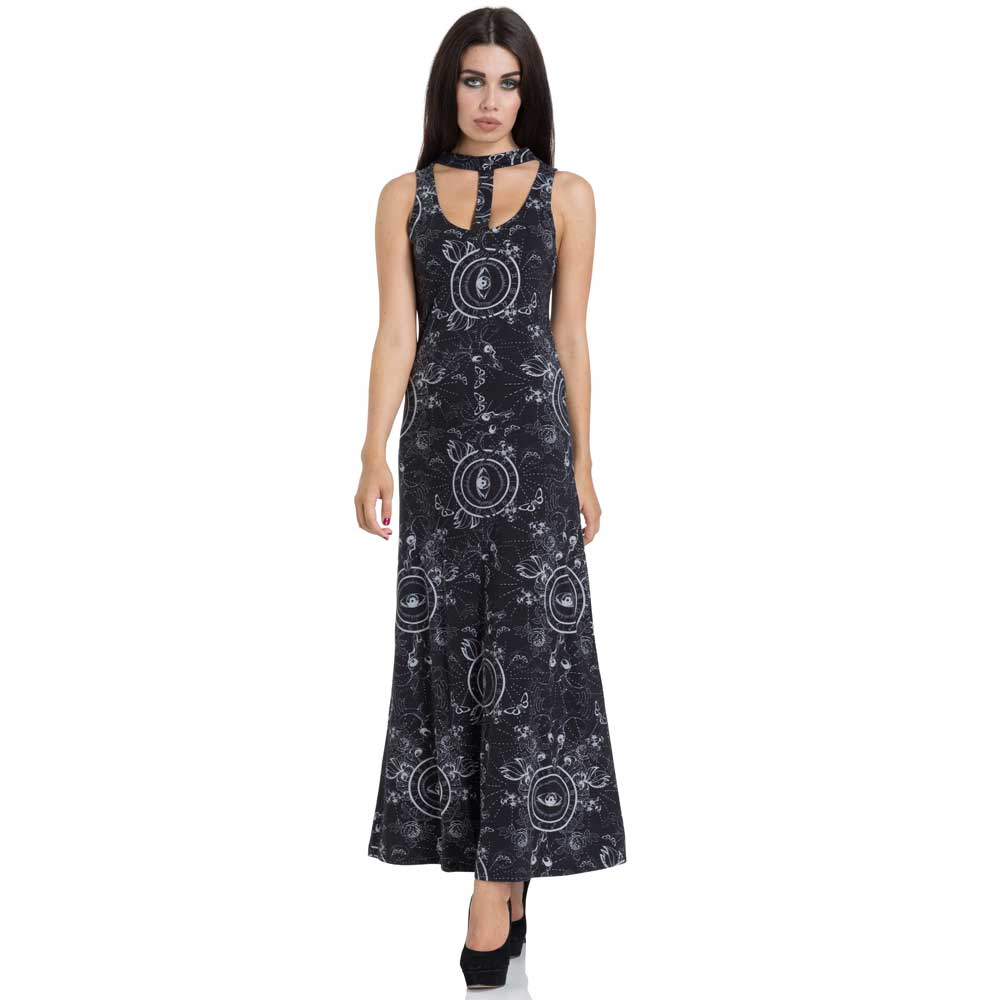 Jawbreaker - Ethereal Nature Robe longue maxi - Noir